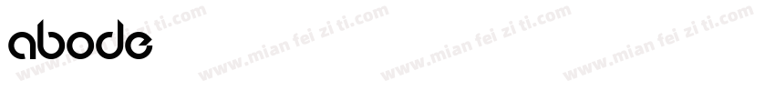 abode 仿宋字体转换